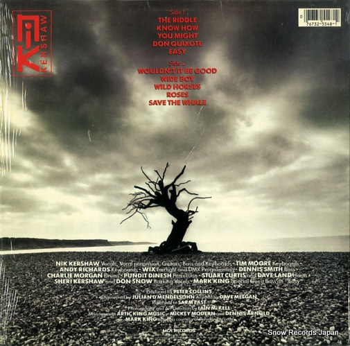 KERSHAW, NIK the riddle MCA-5548