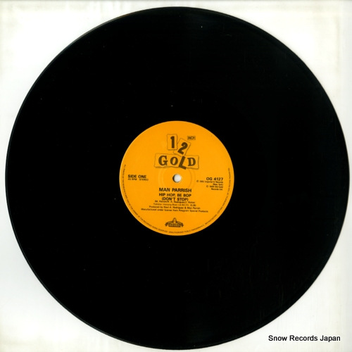 PARRISH, MAN hip hop, be bop (don't stop) / boogie down (bronx) OG4127