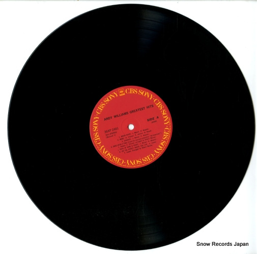 WILLIAMS, ANDY greatest hits 36AP2461