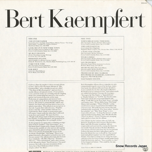 KAEMPFERT, BERT gallery MCA-447