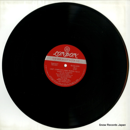 CLIDAT, FRANCE liszt; complete piano works vol.2 SLC(V)2274