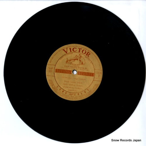 SZERYNG, HENRYK tchaikovsky; violin concerto SHP-101