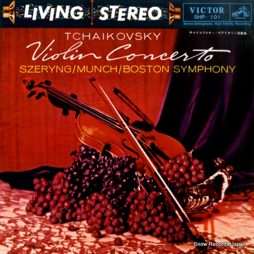 SZERYNG, HENRYK tchaikovsky; violin concerto SHP-101