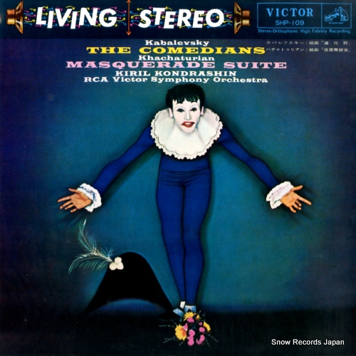 KONDRASHIN, KYRIL kabalevsky; the comedians / khachaturian; masquerade suite SHP-109