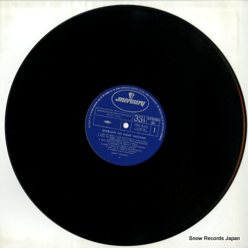 VAUGHAN, SARAH spotlight on sarah vaughan FDX-9225