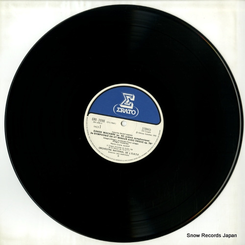 MARTINON, JEAN saint-saens; symphonie avec orgue ERX-2098