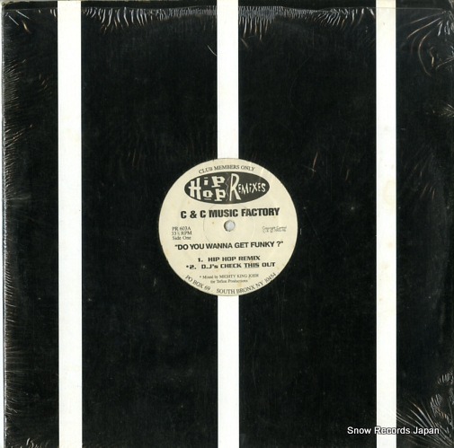 C & C MUSIC FACTORY˥ do you wanna get funky? / don't take it personal PR603