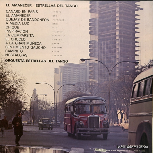 ORQUESTA ESTRELLAS DEL TANGO el amanecer / estrellas del tango CD4W-7073