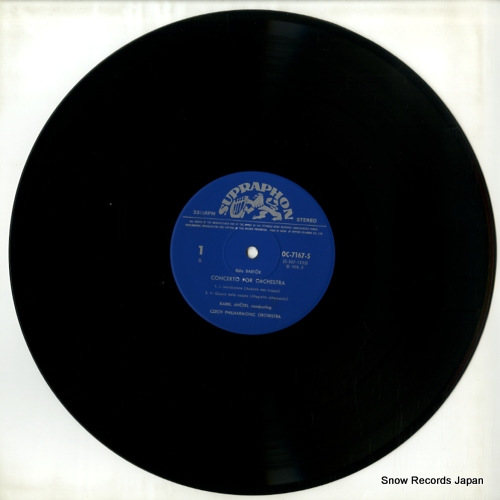 ANCERL, KAREL bartok; concerto for orchestra OC-7167-S