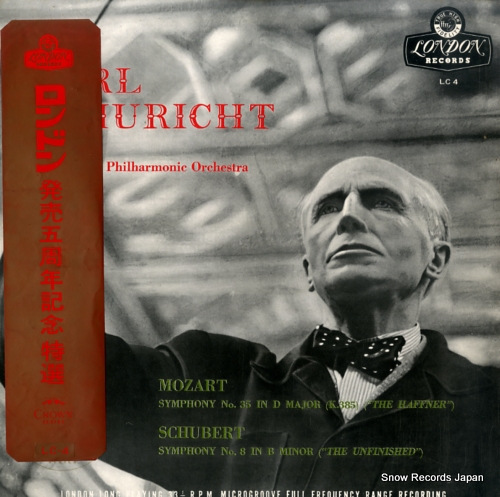 SCHURICHT, CARL mozart; symphony no.35 
