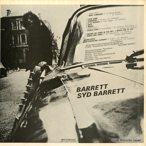 BARRETT, SYD barrett EMS-80680