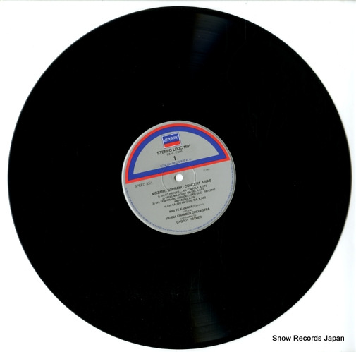 FISCHER, GYORGY mozart; soprano concert arias L00C-1191