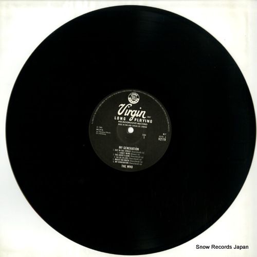 WHO, THE my generation V2179