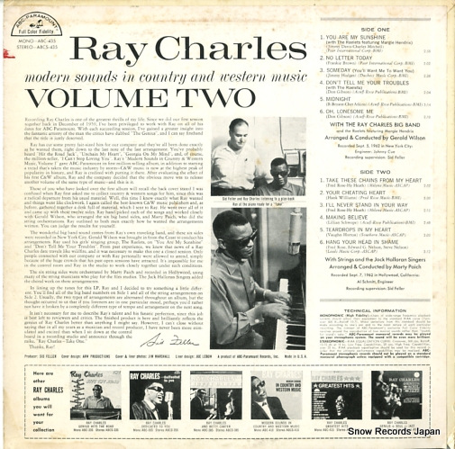 CHARLES, RAY modern sounds in country and western music vol.2 ABC-435