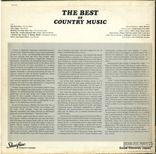 V/A the best of country music CSP243