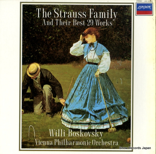 BOSKOVSKY, WILLI the strauss family and their best 29 works L50C-5316