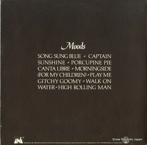 DIAMOND, NEIL moods UNI93136