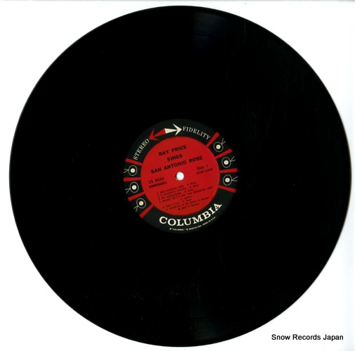 PRICE, RAY sings san antonio rose CS8556