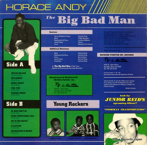 ANDY, HORACE the big bad man HR-001