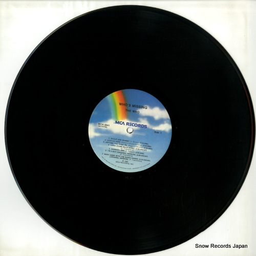 WHO, THE who's missing MCA-5641