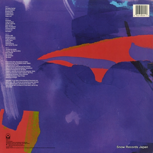 TOWNSHEND, PETE another scoop 790539-1-G