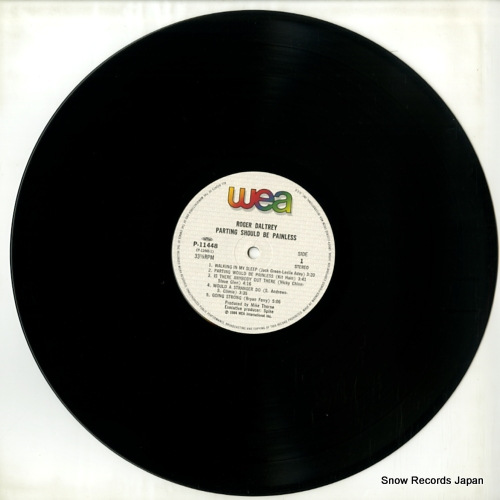 DALTREY, ROGER parting should be painless P-11448