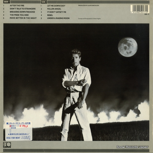 DALTREY, ROGER under a raging moon DIX17