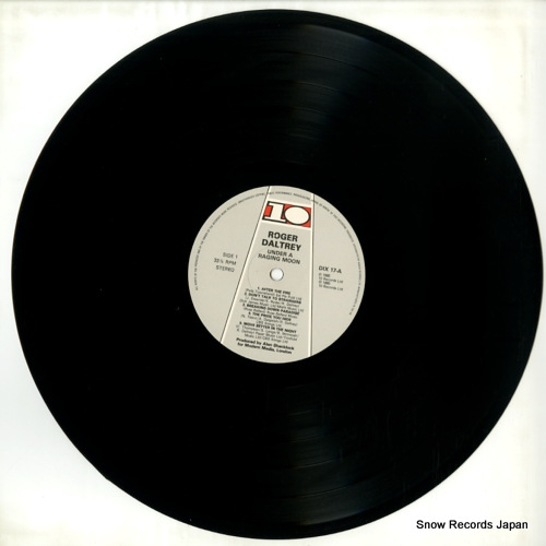 DALTREY, ROGER under a raging moon DIX17