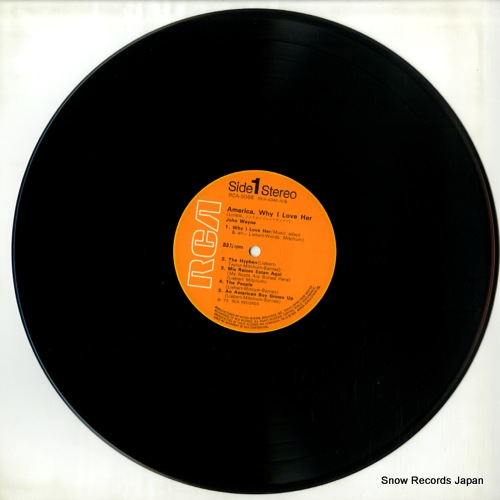 WAYNE, JOHN america, why i love her RCA-5066