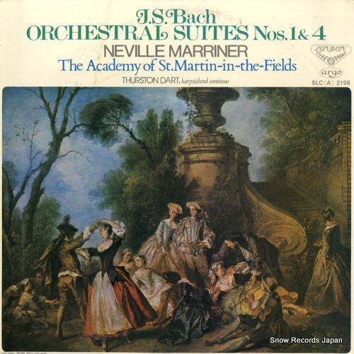 MARRINER, NEVILLE bach; orchestral suites nos.1 & 4 SLC(A)2198