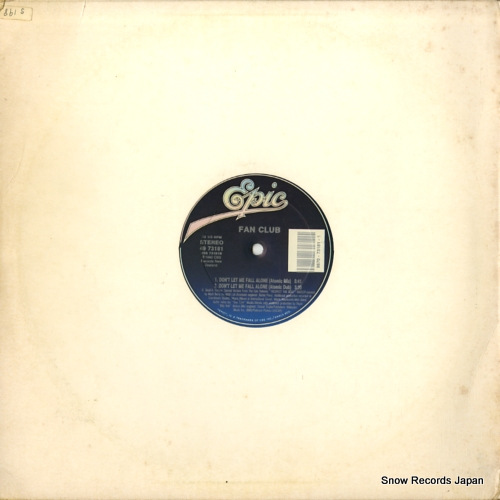 FAN CLUB don't let me fall alone 4973181