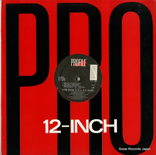 BASE, ROB, AND D.J. E-Z ROCK get on the dance floor PRO-7239