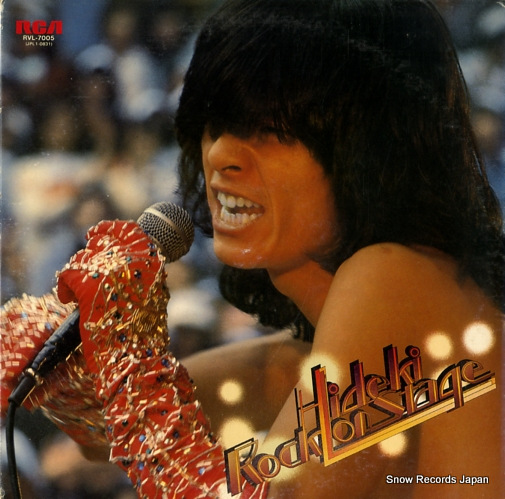 SAIJO, HIDEKI hideki rock on stage RVL-7005