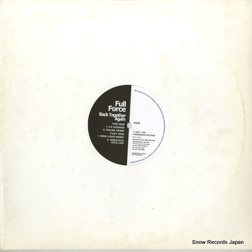 フルフォース back together again HG19