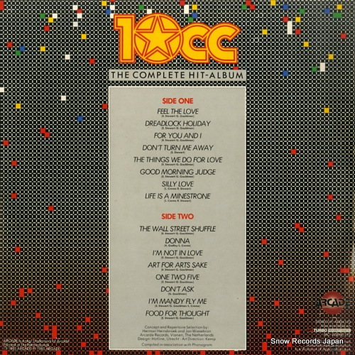 10CC the complete hit-album ADEH173