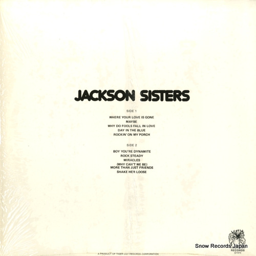 JACKSON SISTERS jackson sisters TL-14061