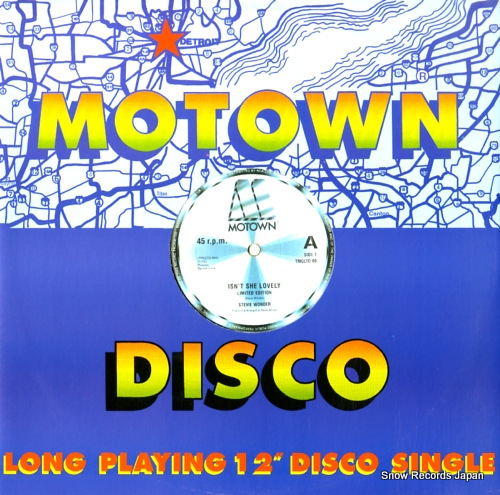 WONDER, STEVIE isn't she lovely / master blaster (jammin') TMGLTD06