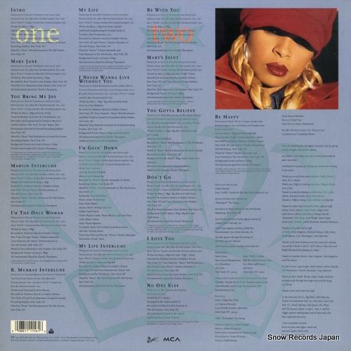 BLIGE, MARY J. my life UPT-11156