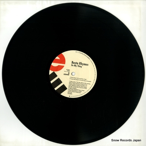 RHYMES, BUSTA do my thing / abandon ship ED-5873