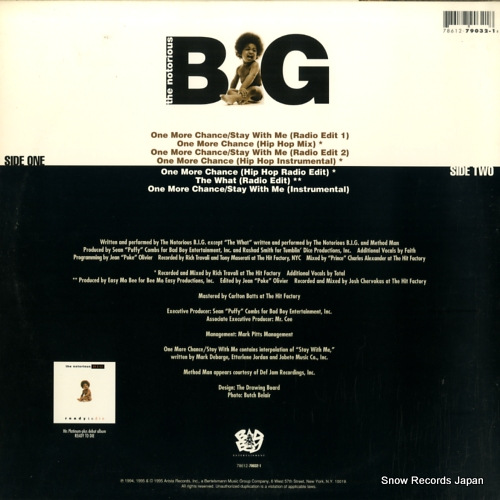 NOTORIOUS B.I.G., THE one more chance 78612-79032-1
