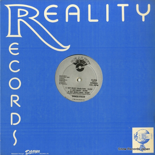 ディスコ・フォー get busy / stop, stop, clap D-256