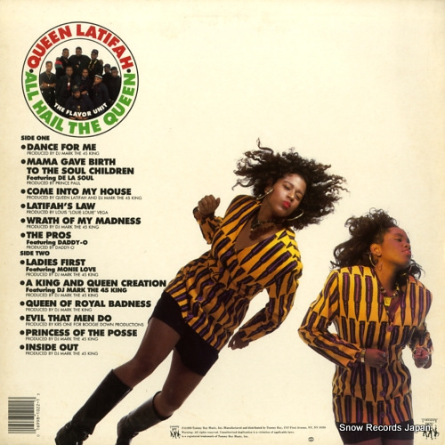 LATIFAH, QUEEN all hail the queen TB1022