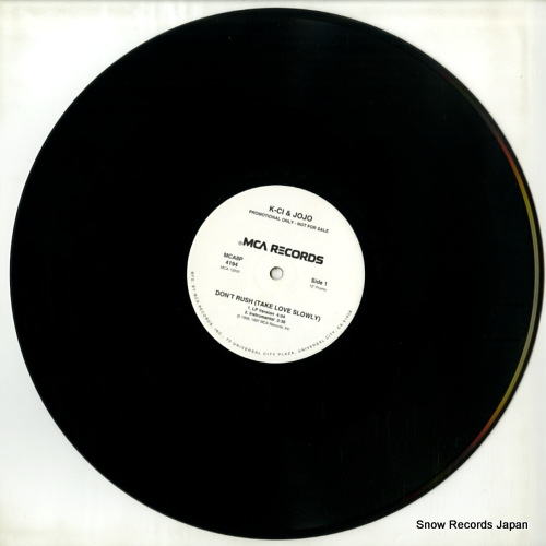 K-CI AND JOJO don't rush (take love slowly) MCA8P4194