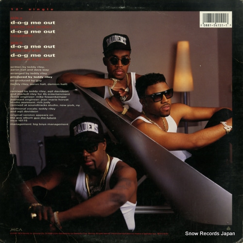 GUY d-o-g me out MCA12-54151