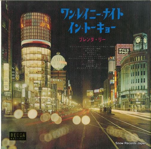 LEE, BRENDA one rainny night in tokyo SDL-10188