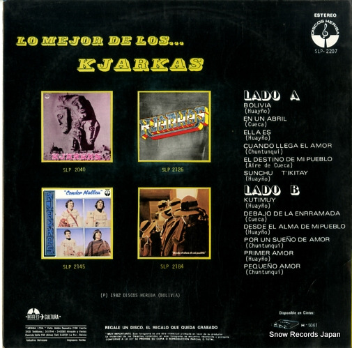 LOS KJARKAS lo mejor de los... SLP-2207