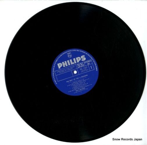 FOUR SEASONS, THE the best of the 4 seasons SFL-7322