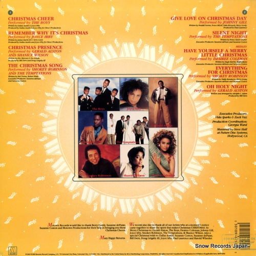 V/A motown christmas album - christmas cheers from motown MOT-6292