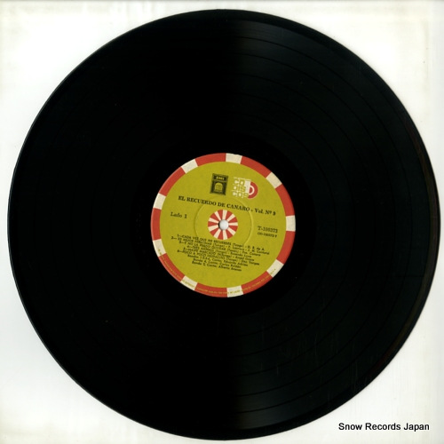 CANARO, FRANCISCO el recuerdo de canaro volumen no.9 T-100373