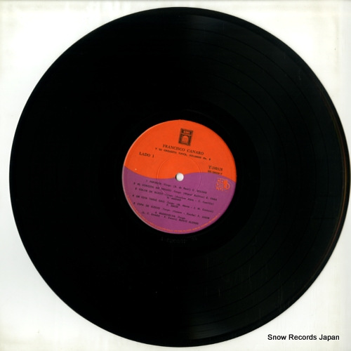 CANARO, FRANCISCO francisco canaro y su orquesta tipica volumen 8 T-100328